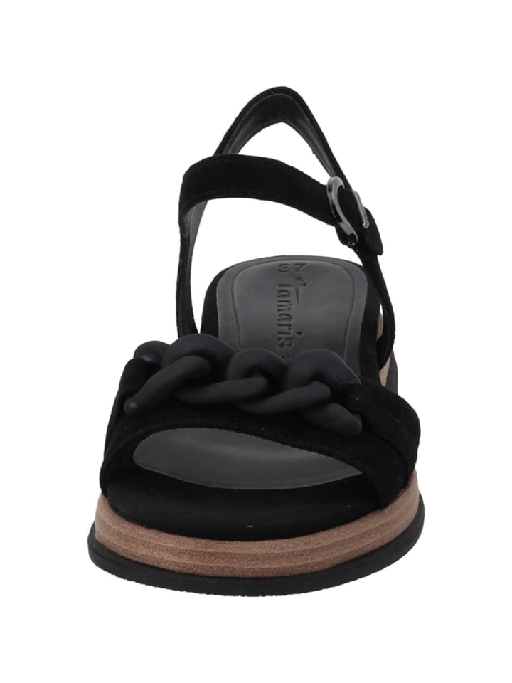 Tamaris Keilsandaletten in BLACK günstig kaufen