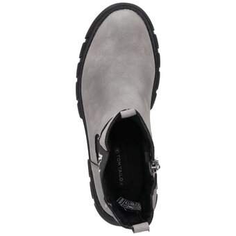 Tom Tailor Chelsea Stiefelette in grau