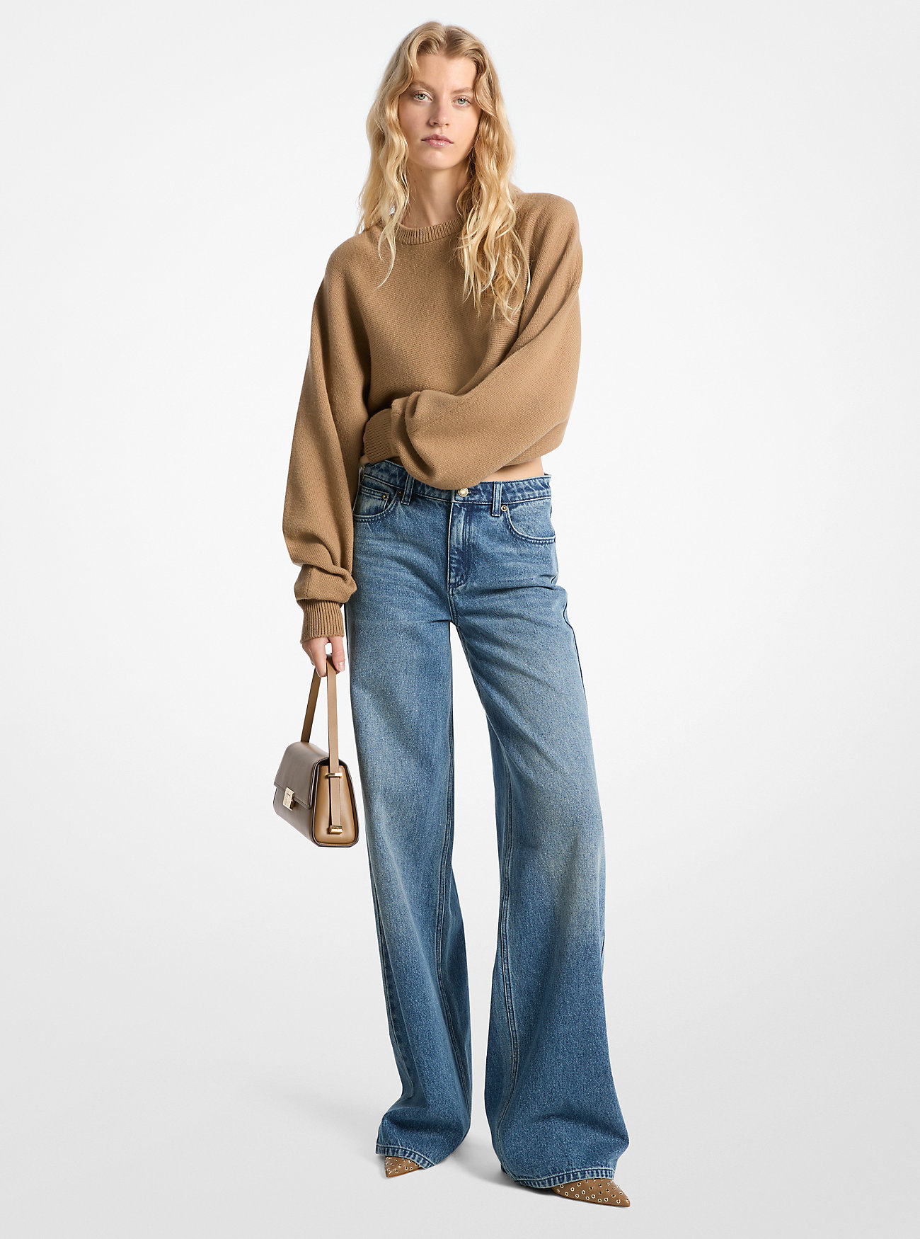 Denim Wide-Leg Jeans - UNION WASH