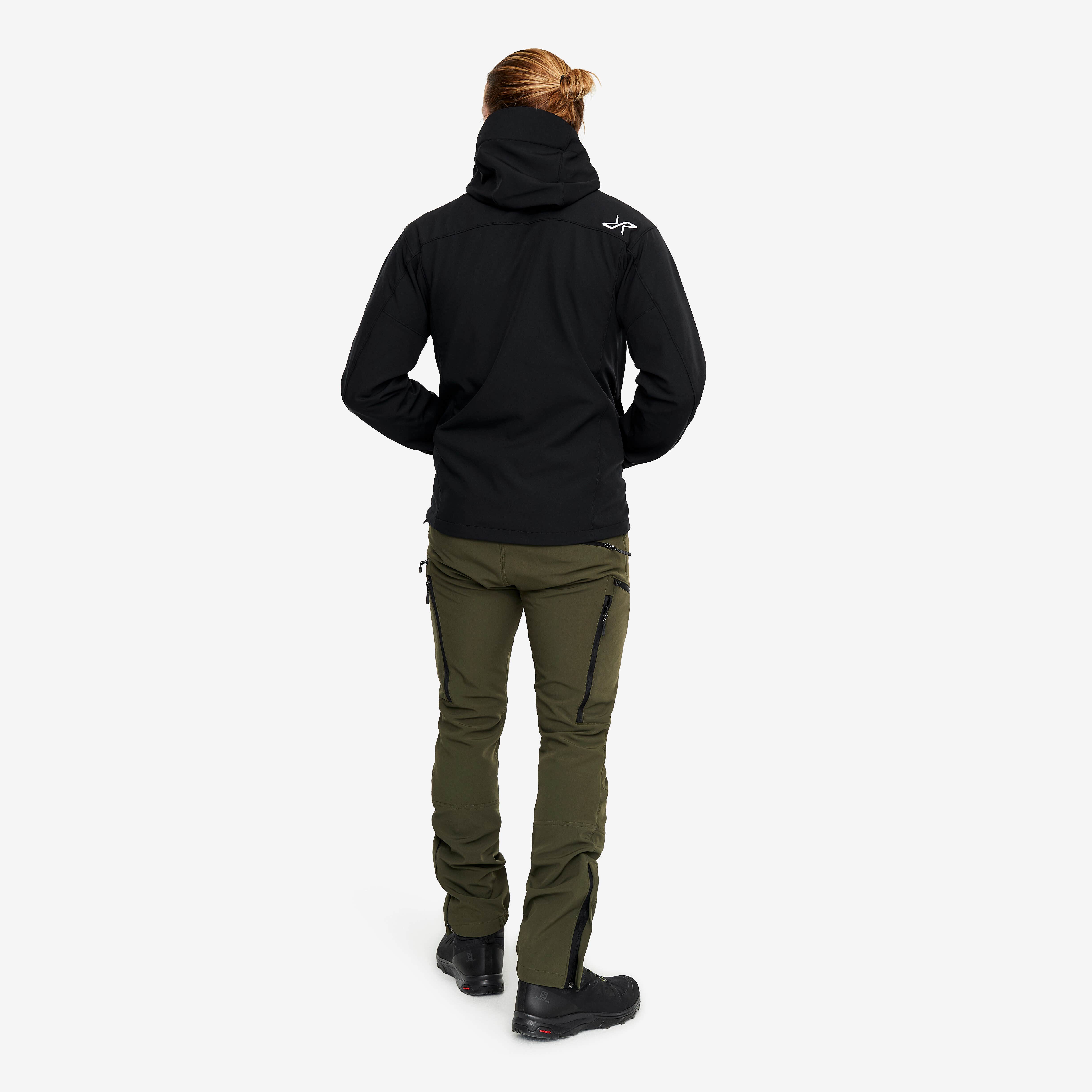 Hiball Jacket Homme Black/Radiant Yellow