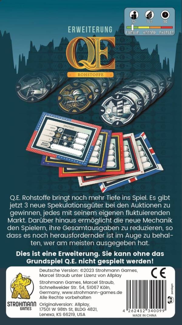 Q.E.: Rohstoffe (Erw.)
