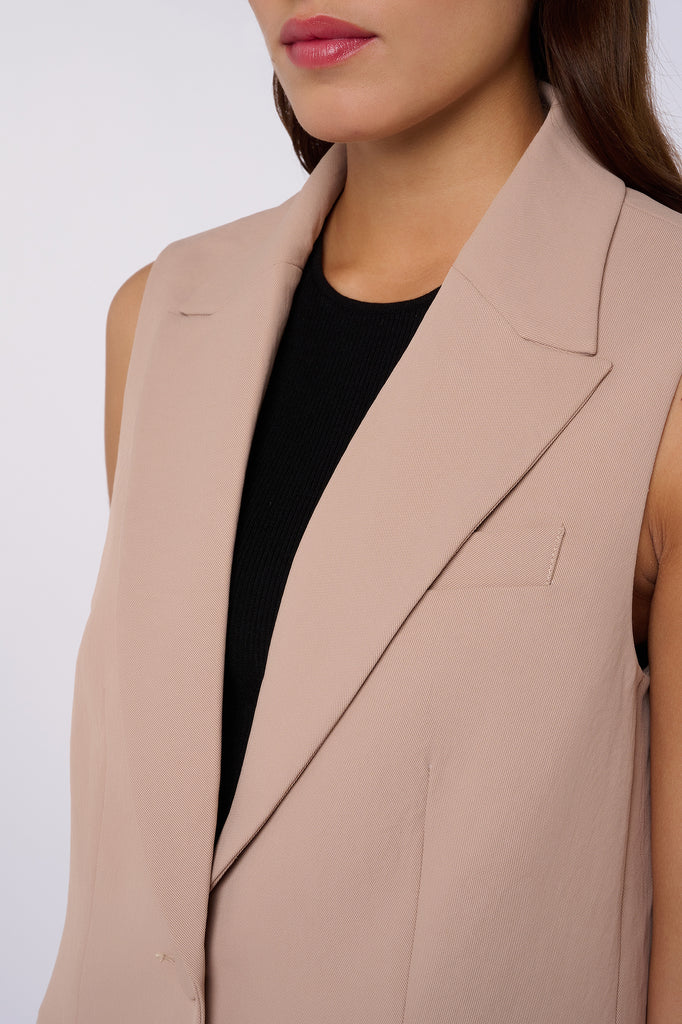 Blazer sans manches Ariel