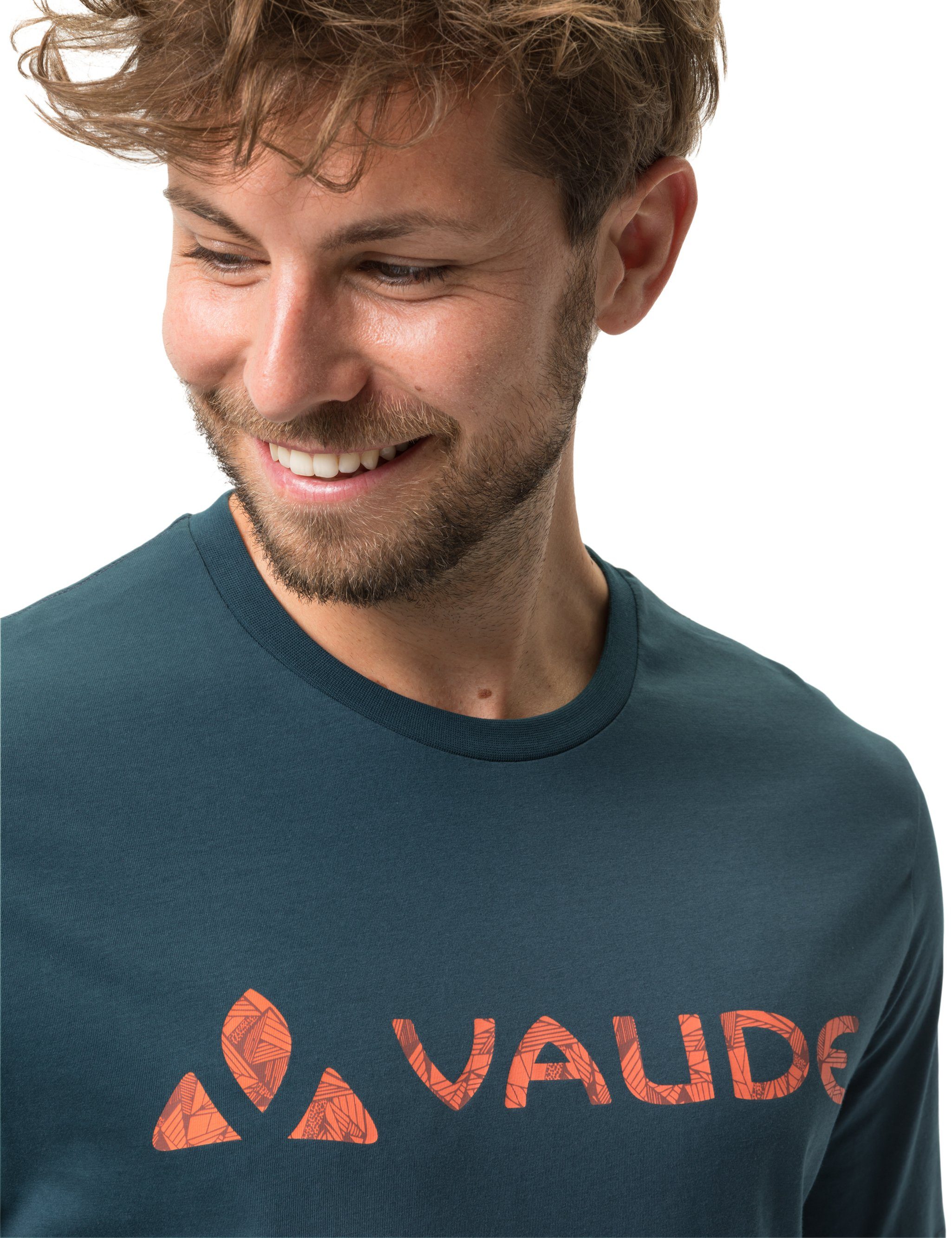 VAUDE T-Shirt Men's Logo Shirt (1-tlg) Grüner Knopf