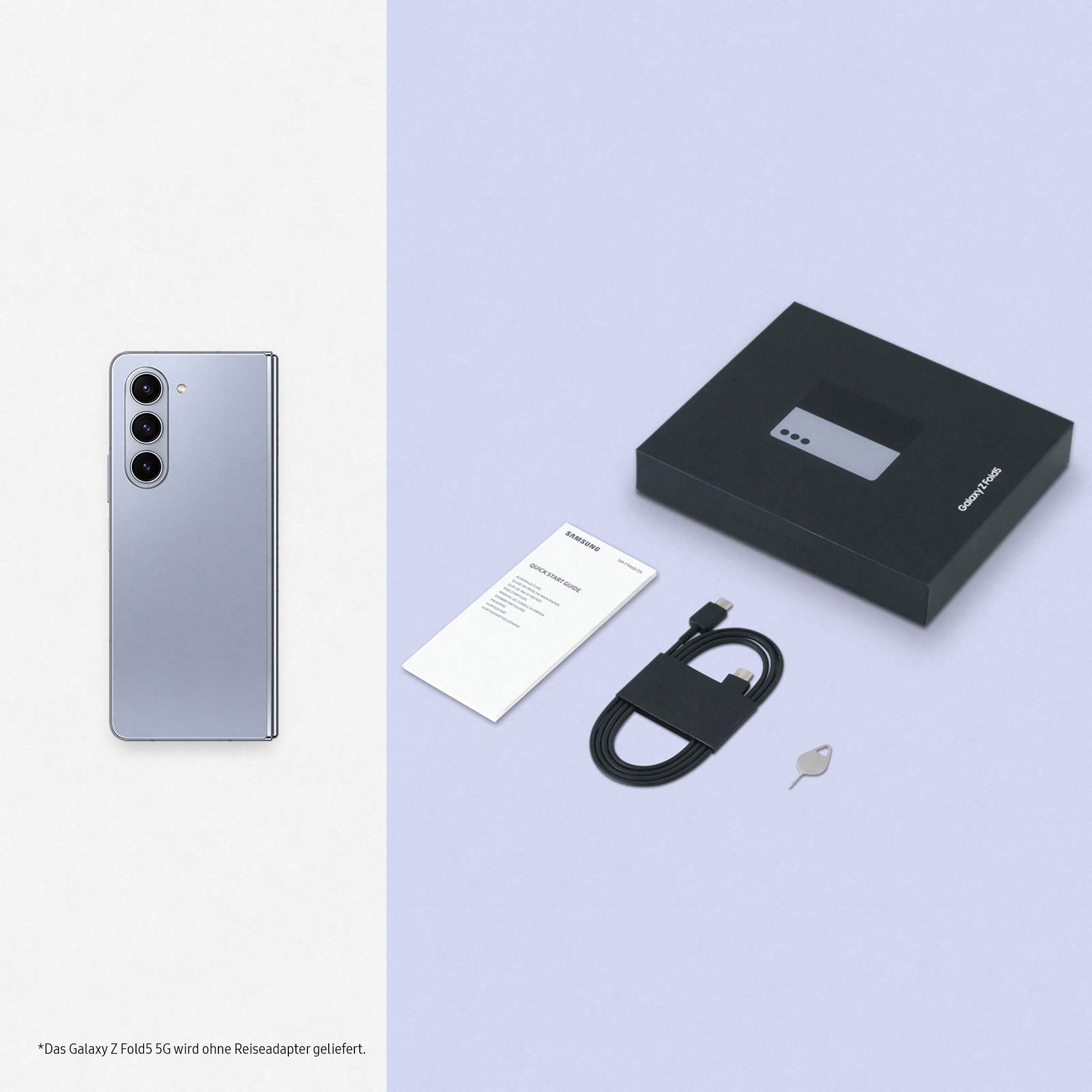 Samsung Galaxy Z Fold 5 Smartphone (19,21 cm/7,6 Zoll, 256 GB Speicherplatz, 50 MP Kamera)