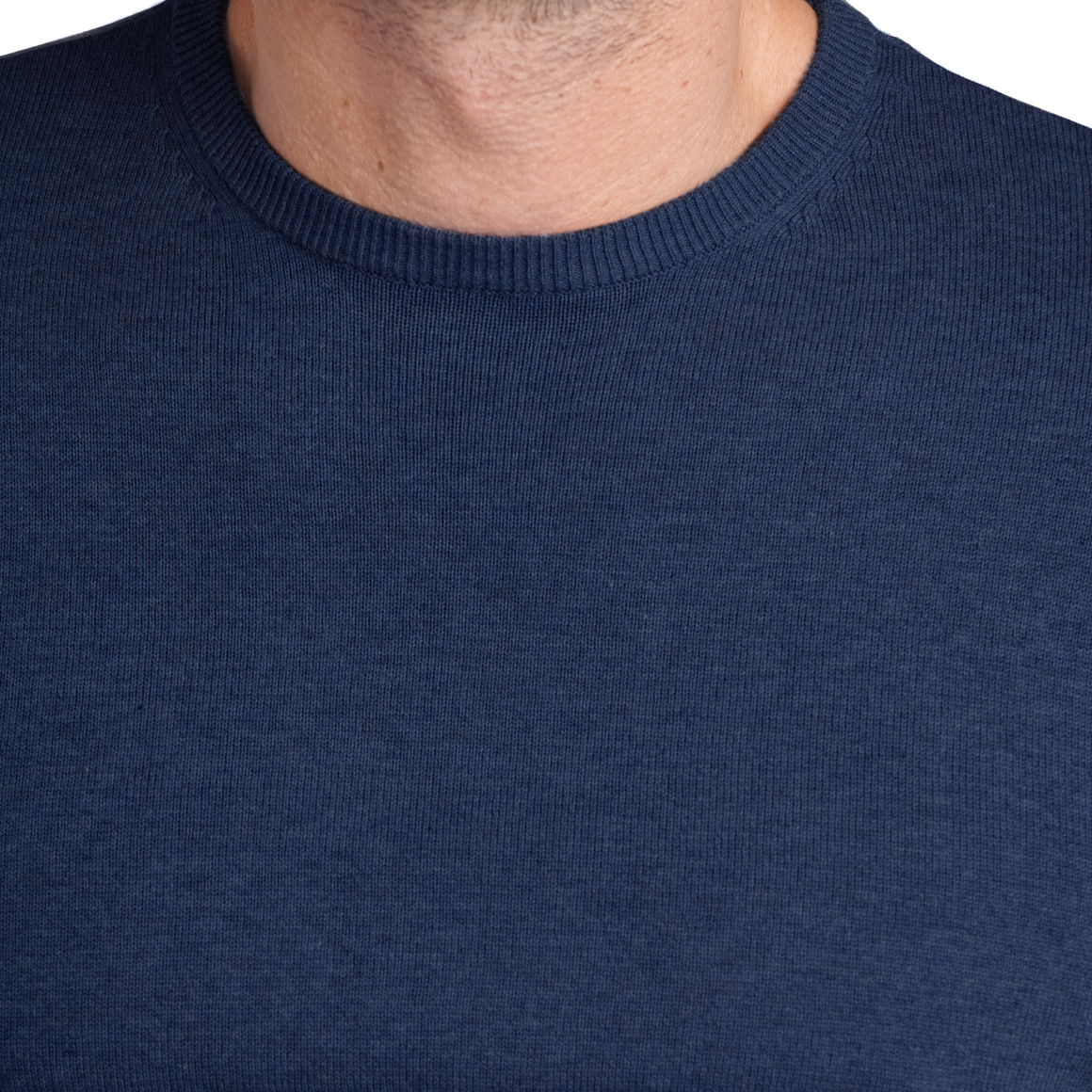 Herren Feinstrickpullover mit Rundhals