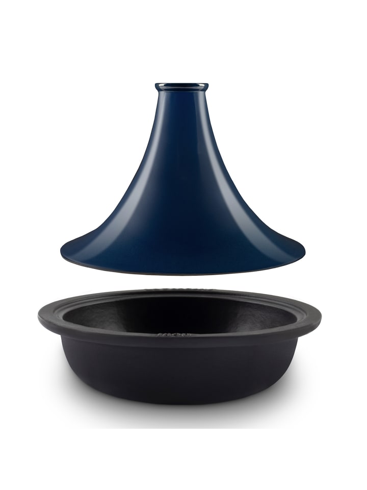 La Fonderie 1980 Tajine aus Gusseisen TINGHIR Blau günstig kaufen onesize