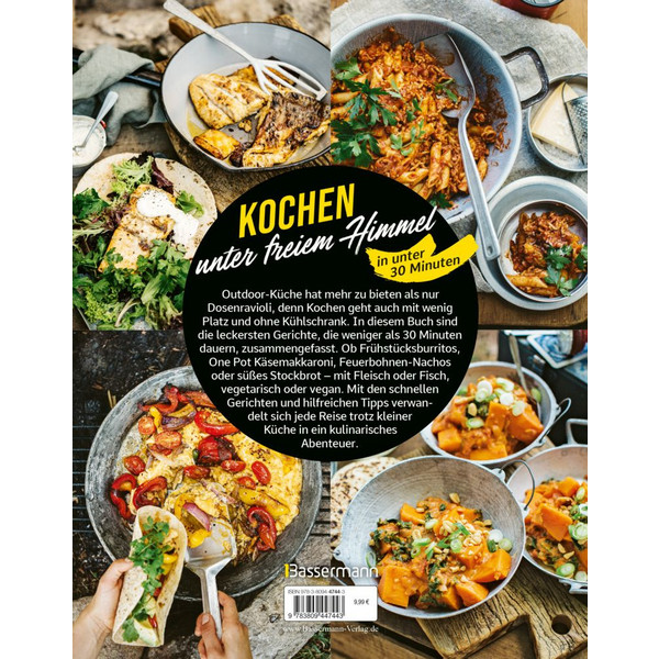 DAS SCHNELLE CAMPING KOCHBUCH. 50 REZEPTE UNTER 30 MINUTEN - Kochbuch