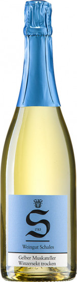 2013 Gelber Muskateller Winzersekt trocken - Weingut Schales