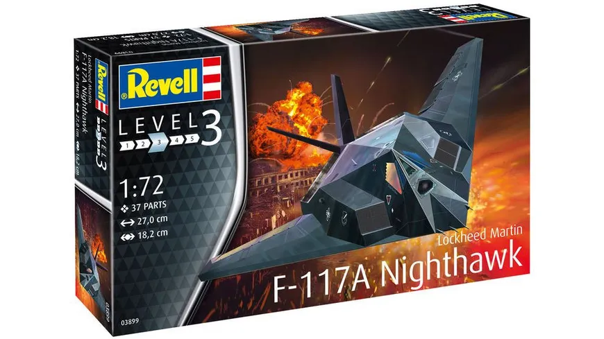 Revell 03899 - Lockheed Martin F-117A Nighthawk Stealth Fighter