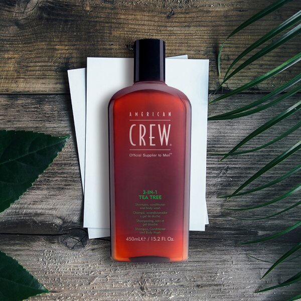 American Crew 3 in 1 Tea Tree Duschgel