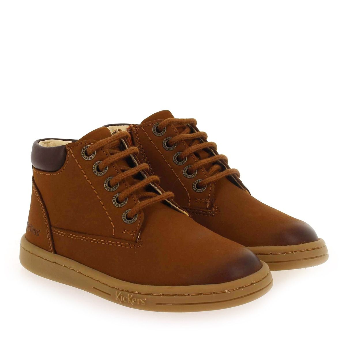 Kickers  TACKLAND - Cognac