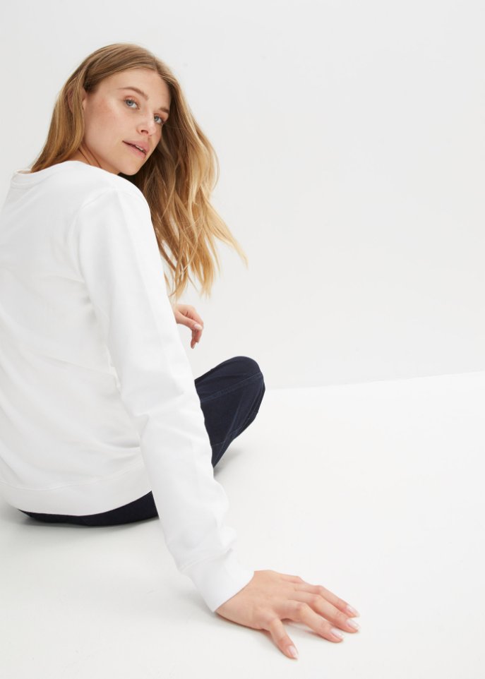 Sweatshirt bedruckt aus Bio-Baumwolle