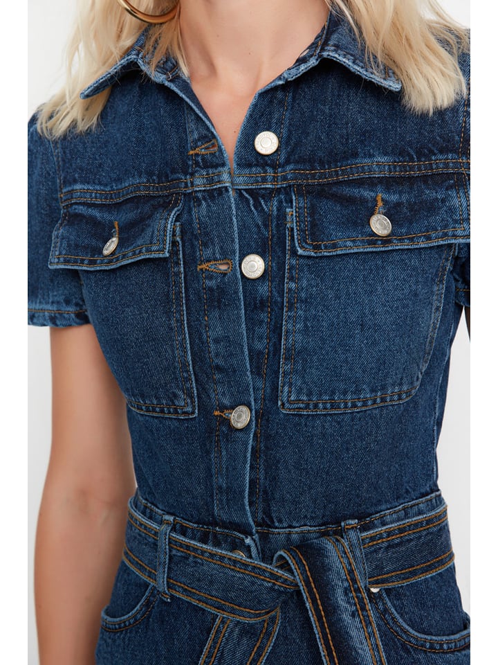 trendyol Jumpsuit in Blau günstig kaufen
