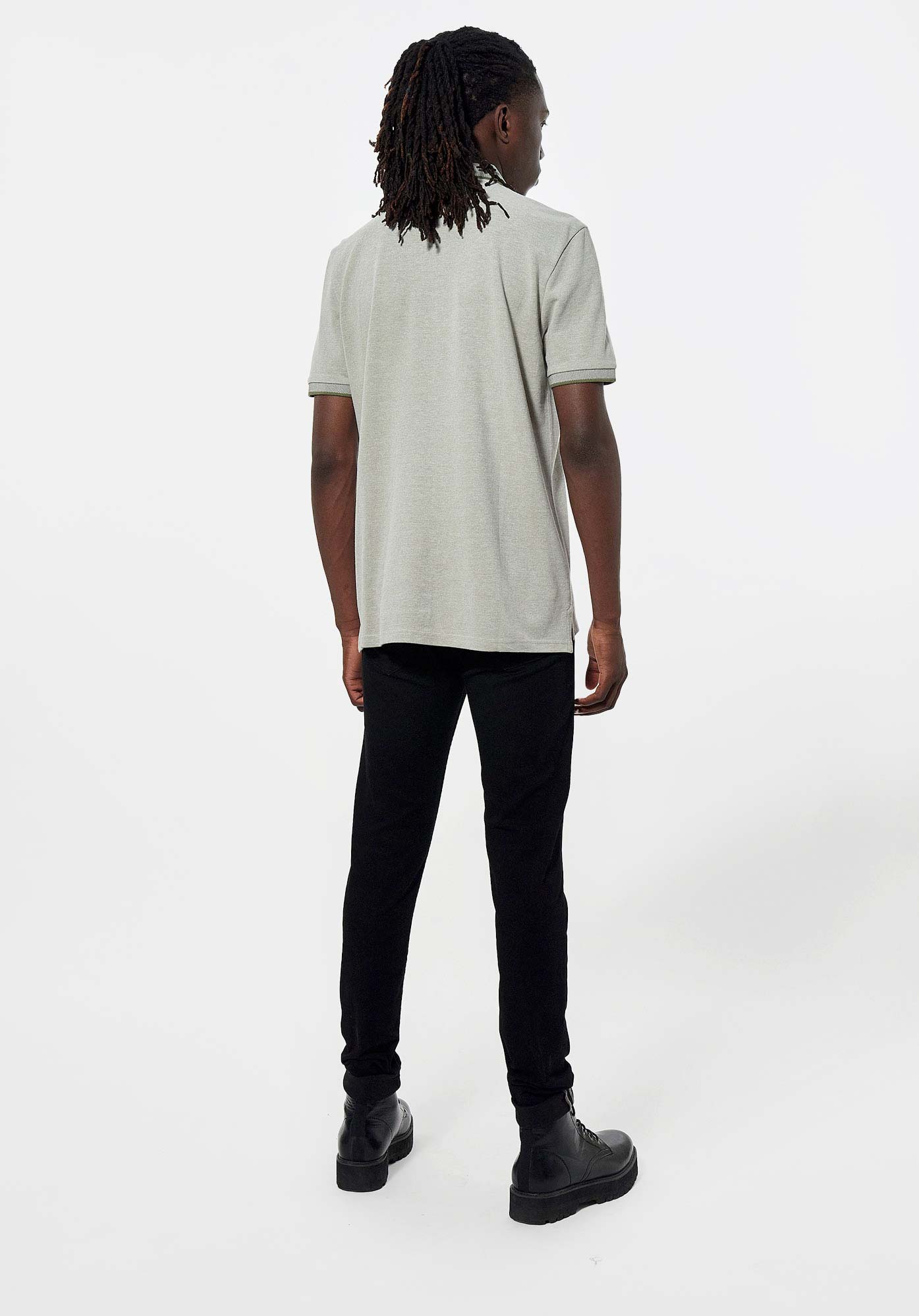 CHRIS  Polo kaki Homme