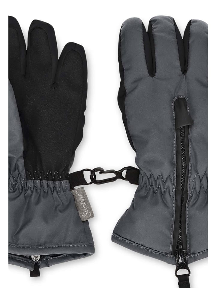 Sterntaler Fingerhandschuh zweifarbig in eisengrau günstig kaufen 6
