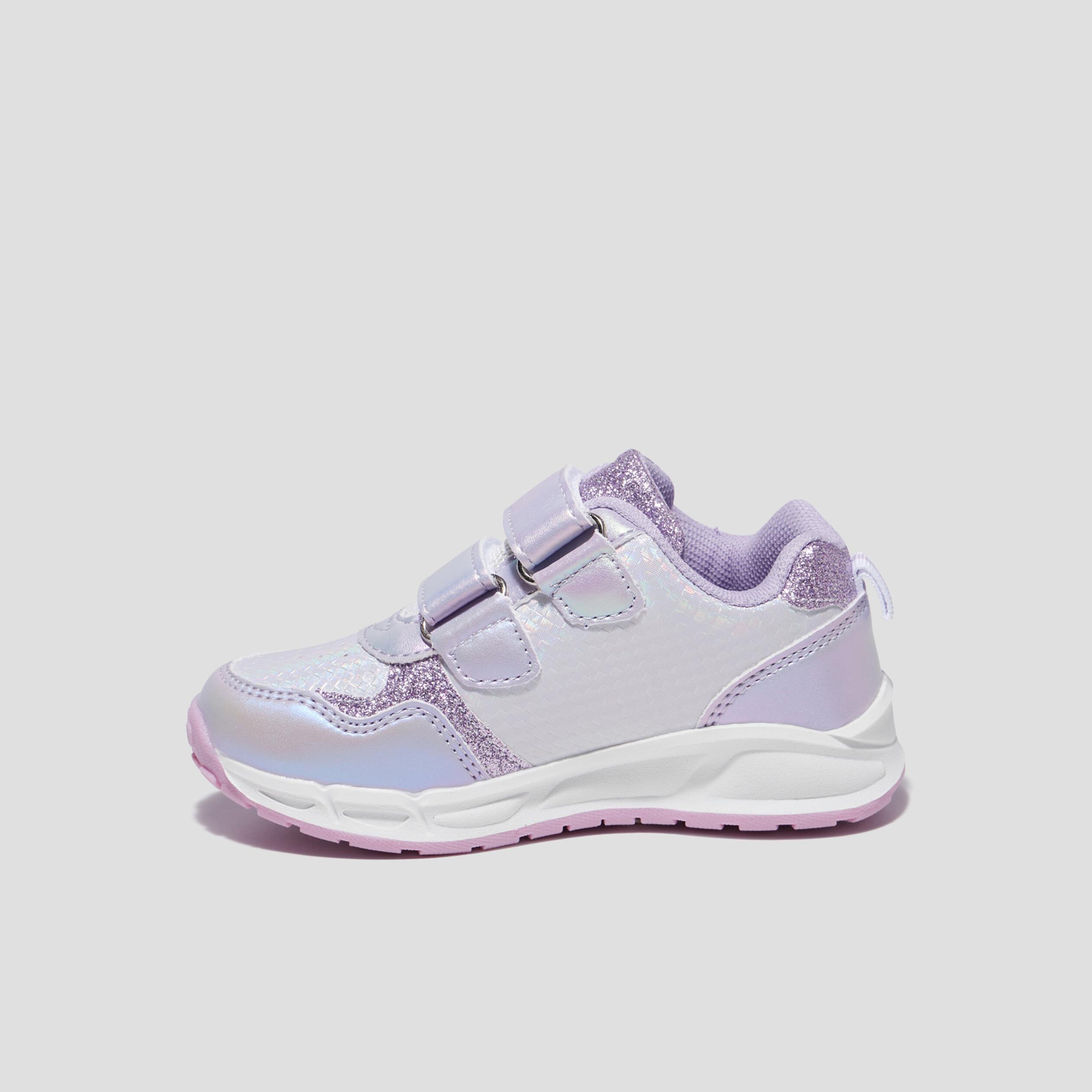Baskets running lumineuses Frozen violet fille | La Halle