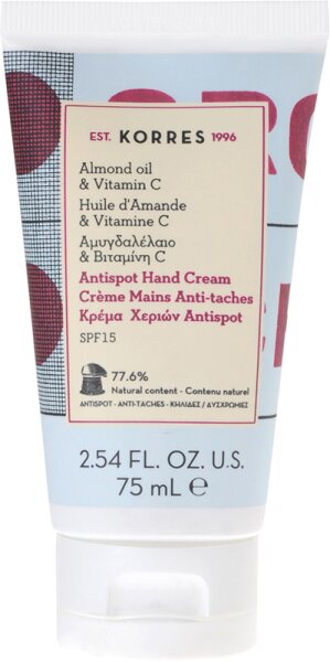 KORRES Almond Oil & Vitamin C Anti-Spot SPF 15 Handcreme