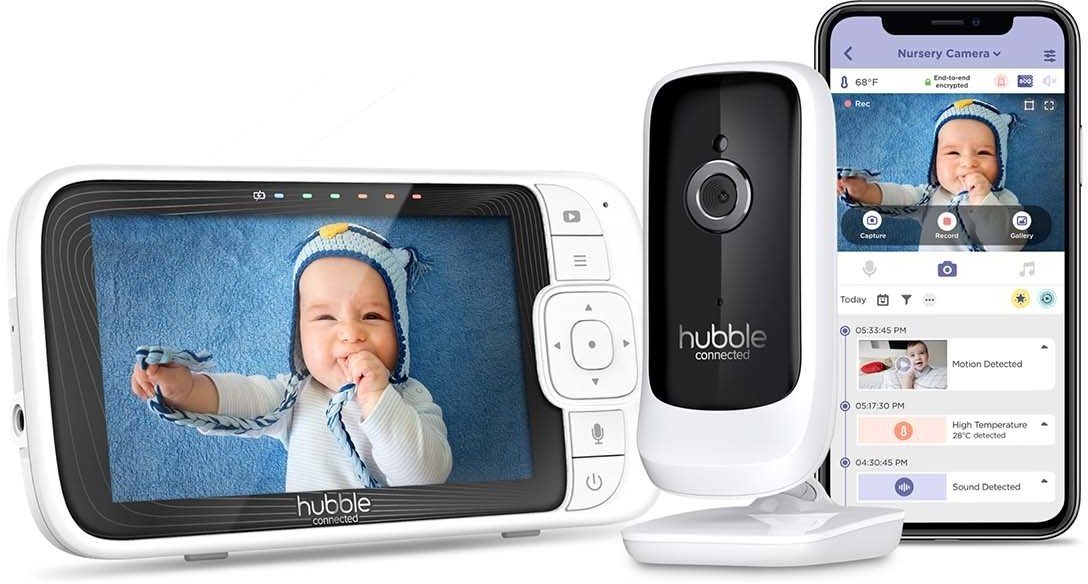 Hubble Connected Video-Babyphone Hubble Connected Nursery Pal Link