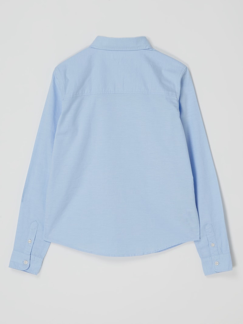 Hemd aus Oxford in bleu