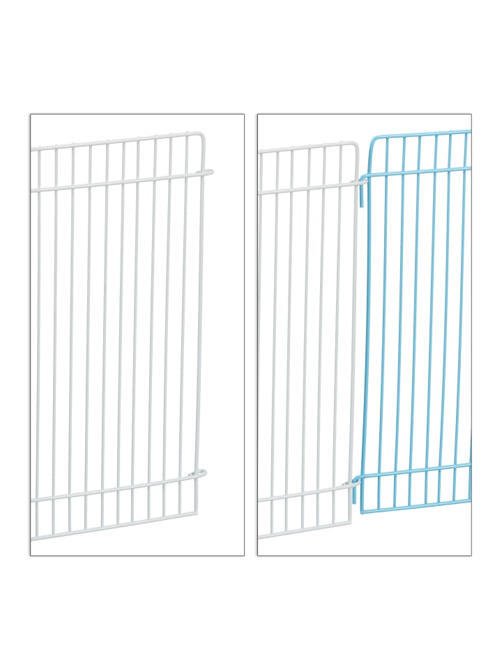 relaxdays Freilaufgehege Kleintiere in Bunt - (H) 24 cm günstig kaufen onesize