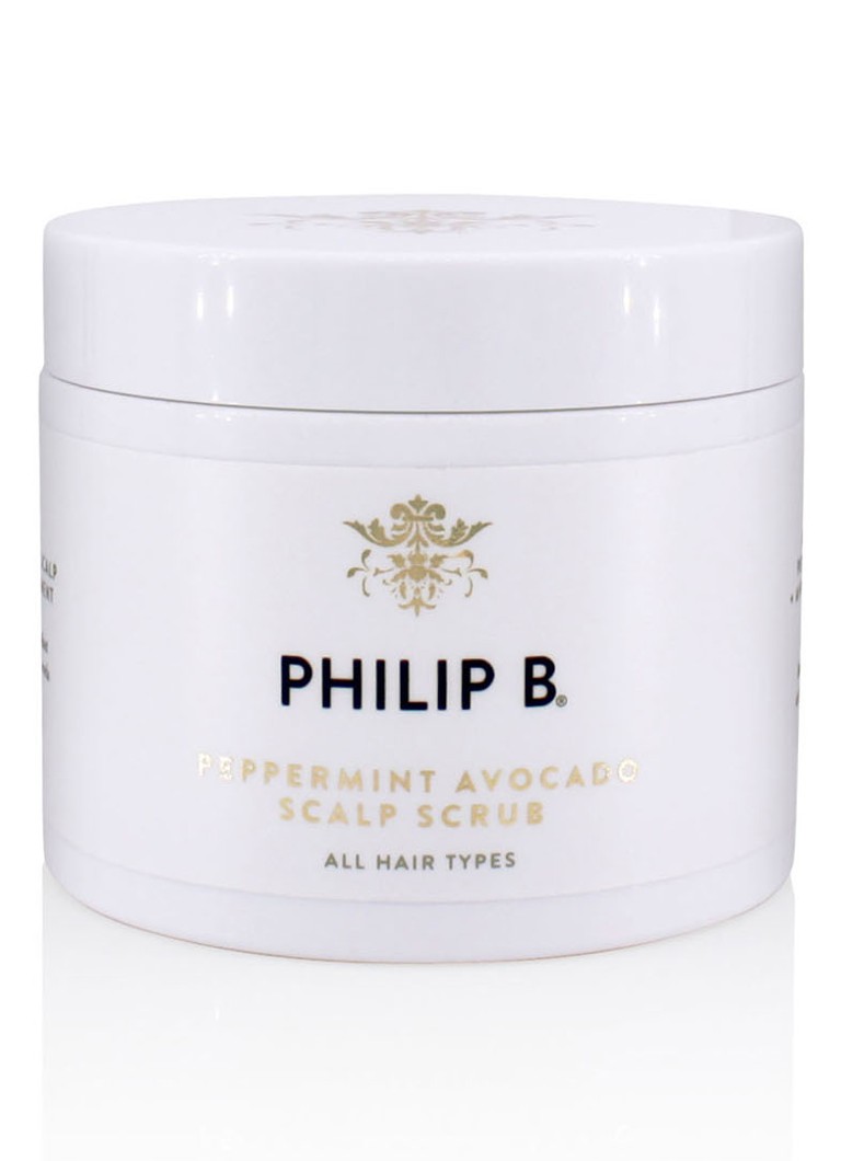 Philip B Peppermint Avocado Scalp Scrub - päänahan kuorinta