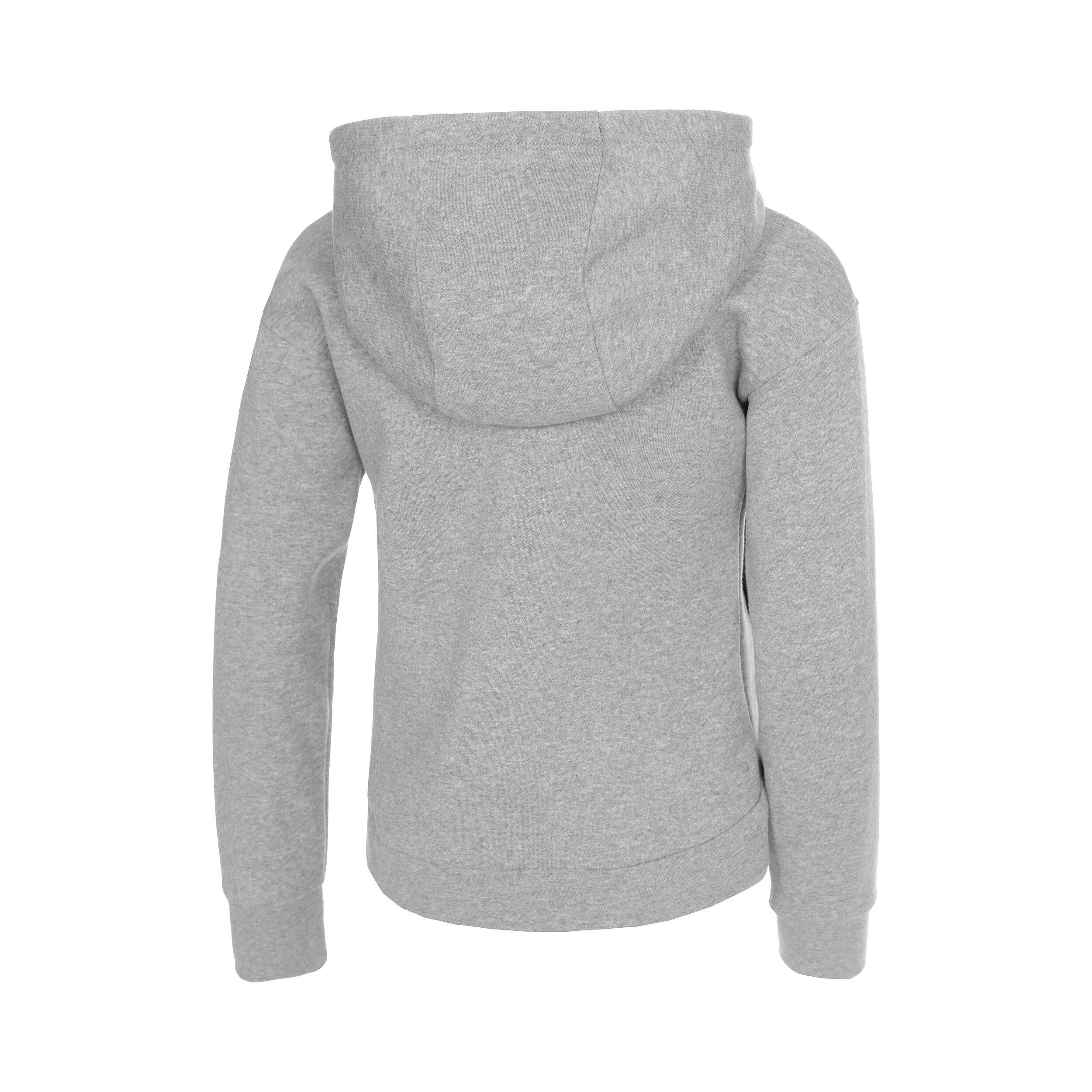 Sportswear Club Fleece Sweatjacke Mädchen - Grau, Weiß