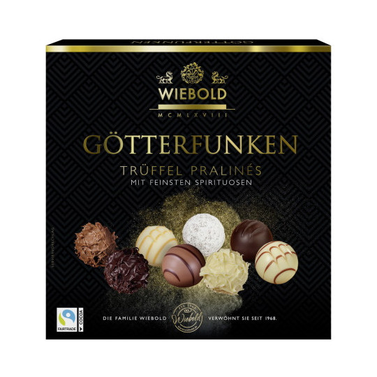 Wiebold Götterfunken Trüffel Pralines 200G