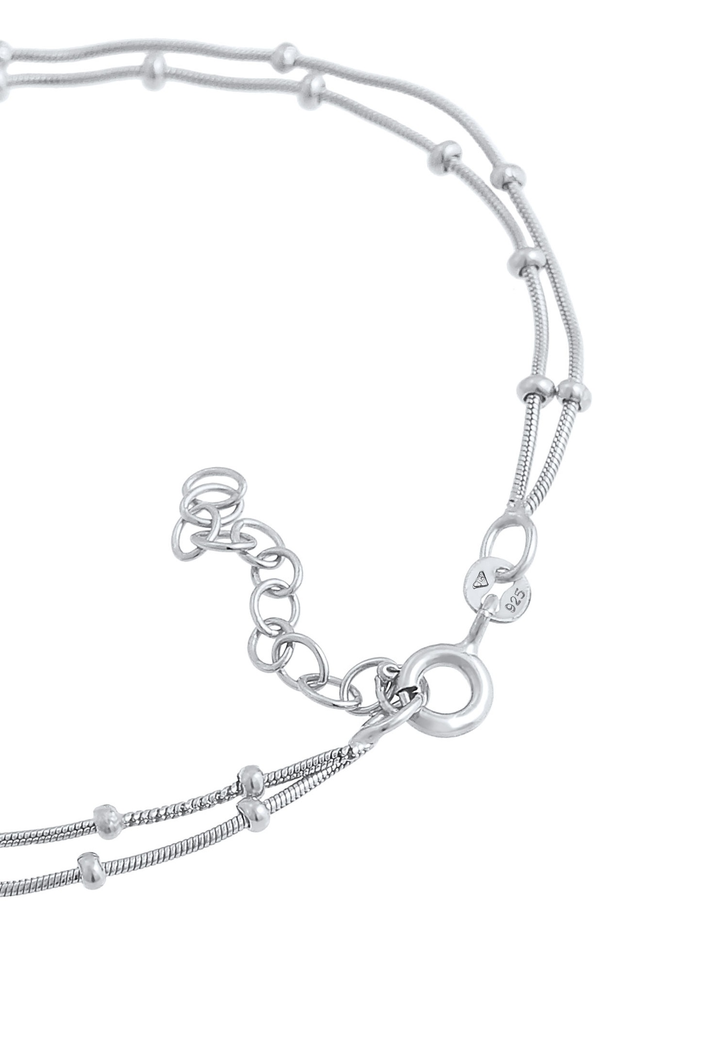 Elegante Windelbälle von Elli für Damen aus 925er Sterlingsilber, vergoldet