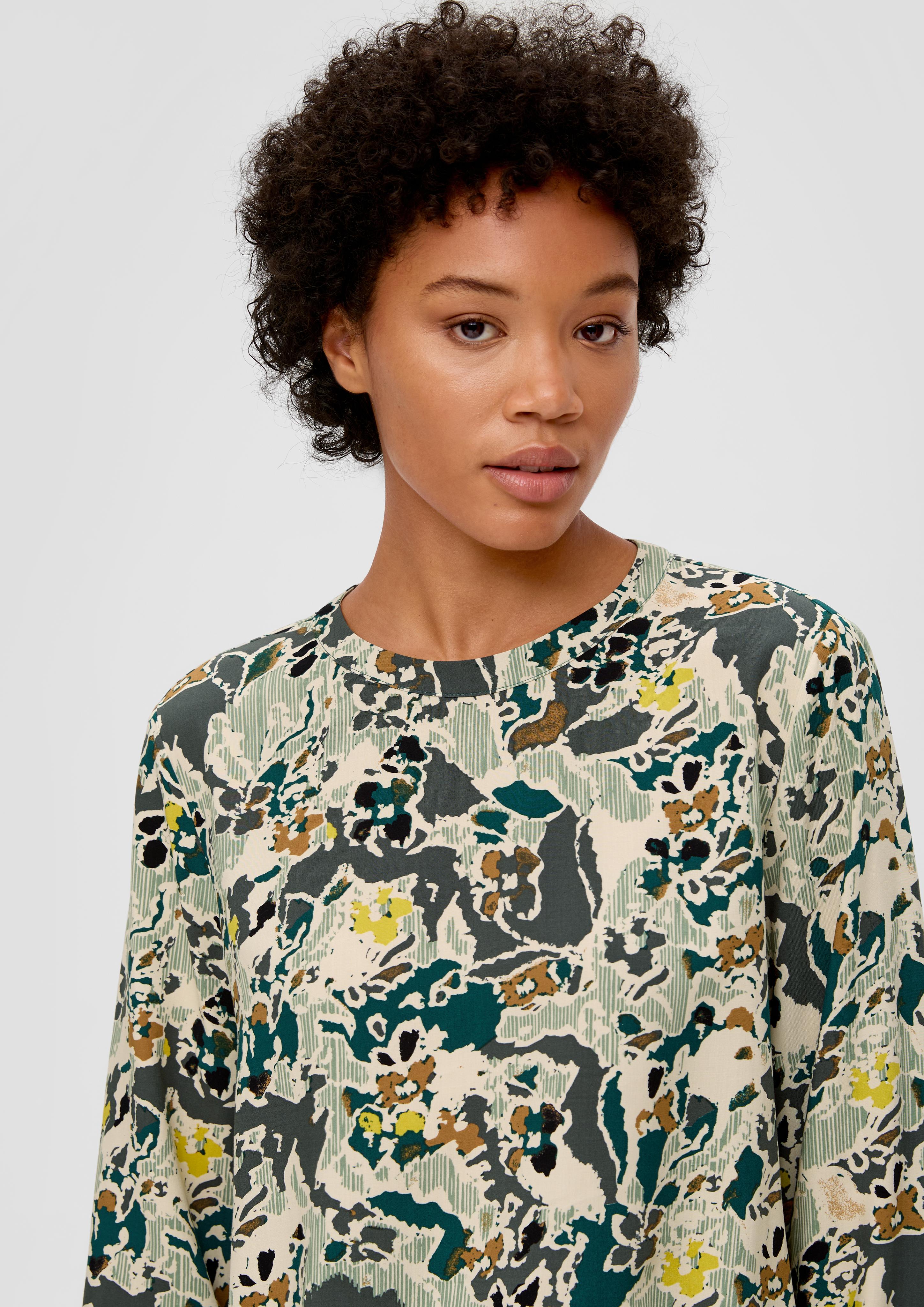Bluse mit All-over-Print  2140590-67A0