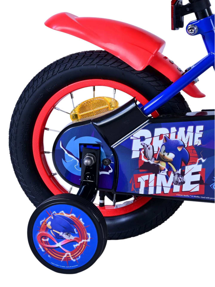 Volare Kinderfahrrad Sonic für Jungen 12 Zoll Kinderrad in Blau Rot Fahrrad  3 Jahre günstig kaufen onesize