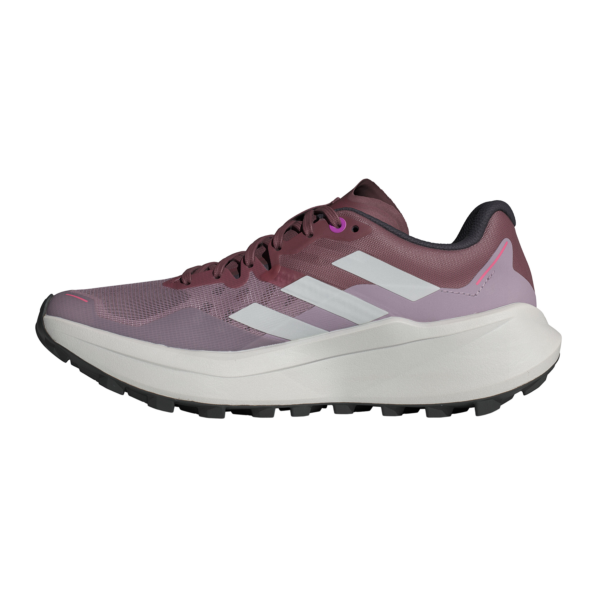 Terrex Agravic 3 Trailschuh Damen - Grau, Dunkelrot