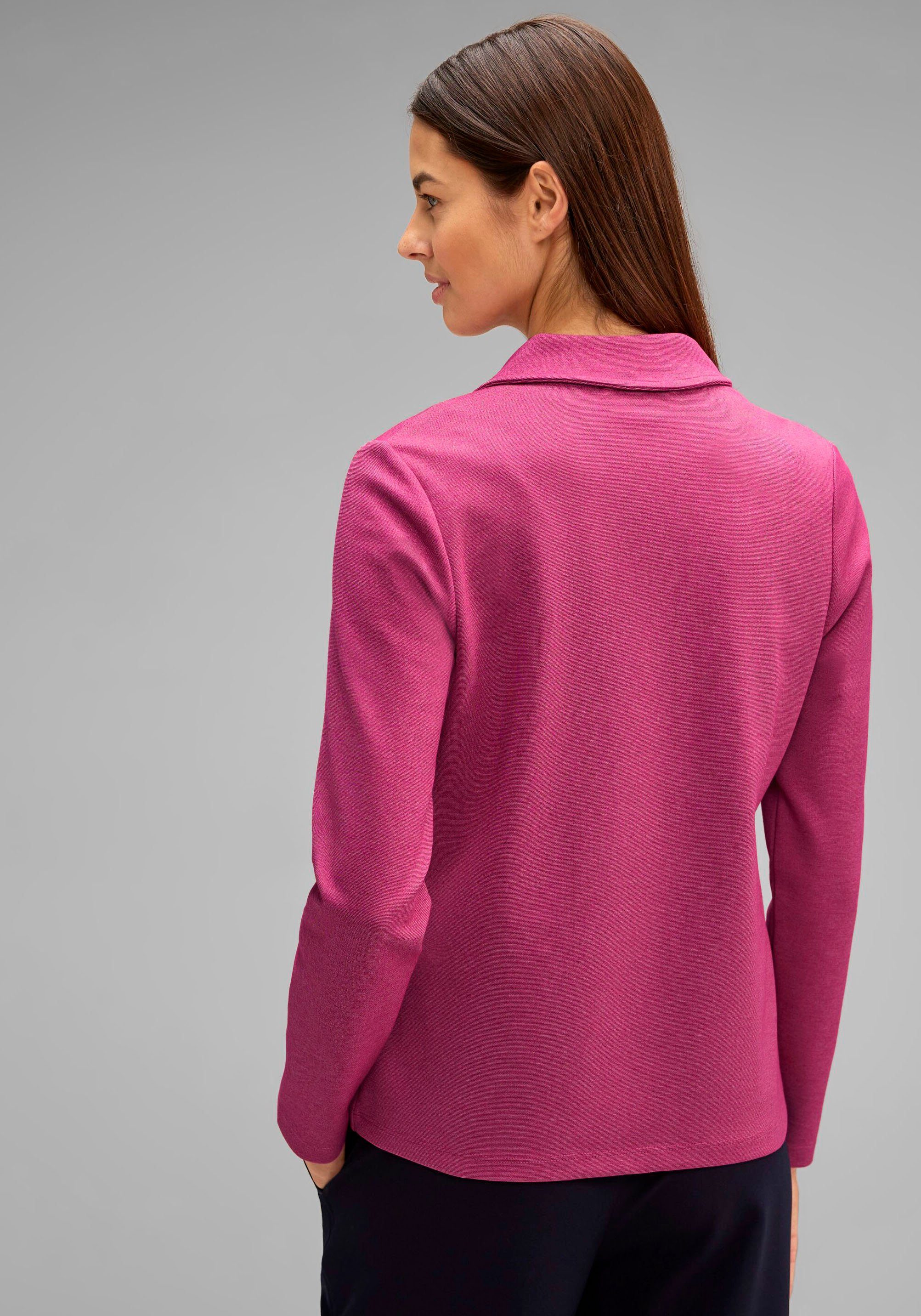 STREET ONE Jerseyblazer mit Knopfverschluss