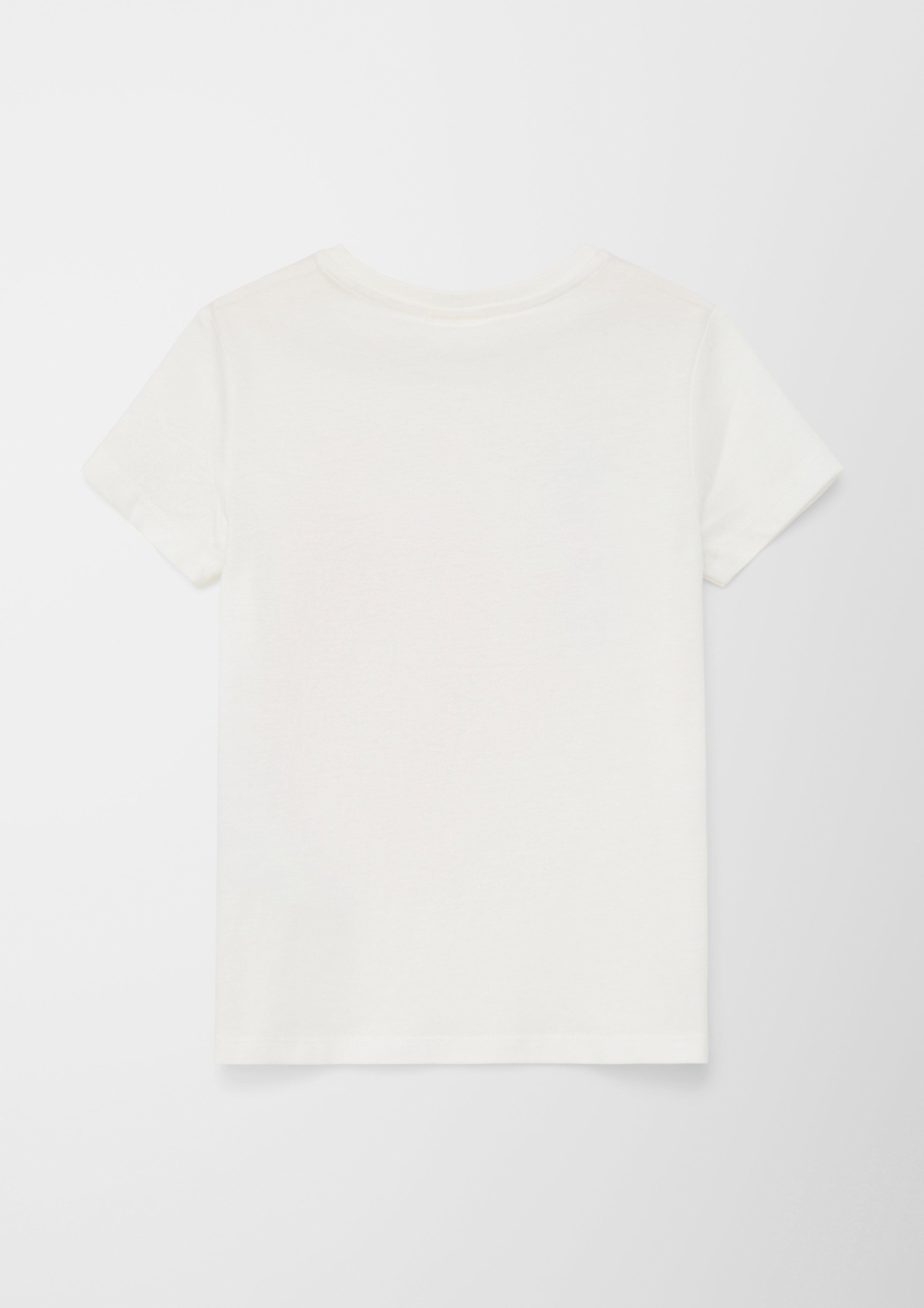 T-Shirt mit Front-Print  2127414-0210