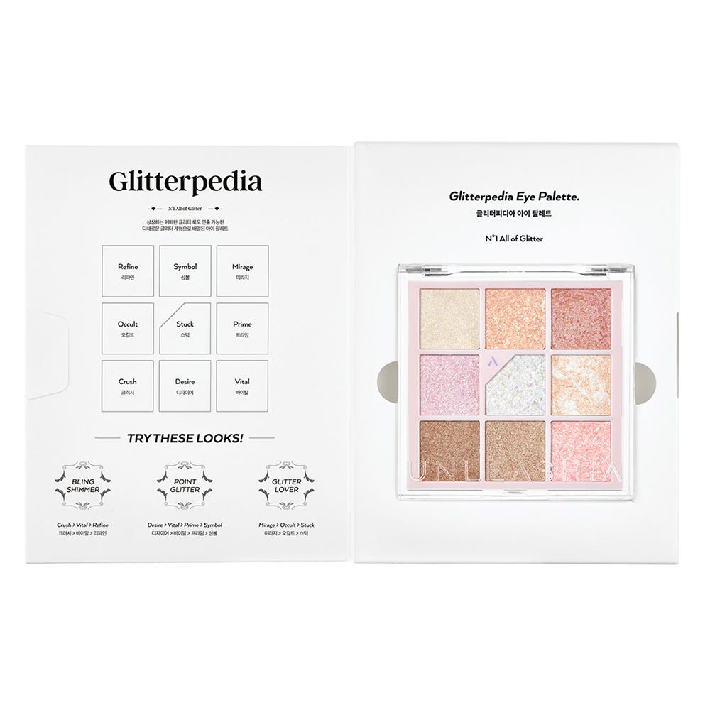 Unleashia Glitterpedia Eye Palette N°1 All of Glit 6,2 g