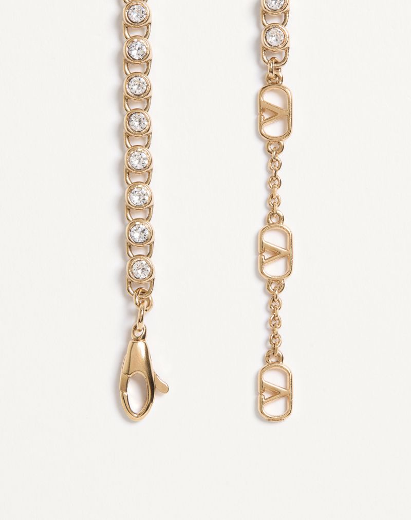 Colar Poetique Des Goutes em metal e cristais Swarovski®
