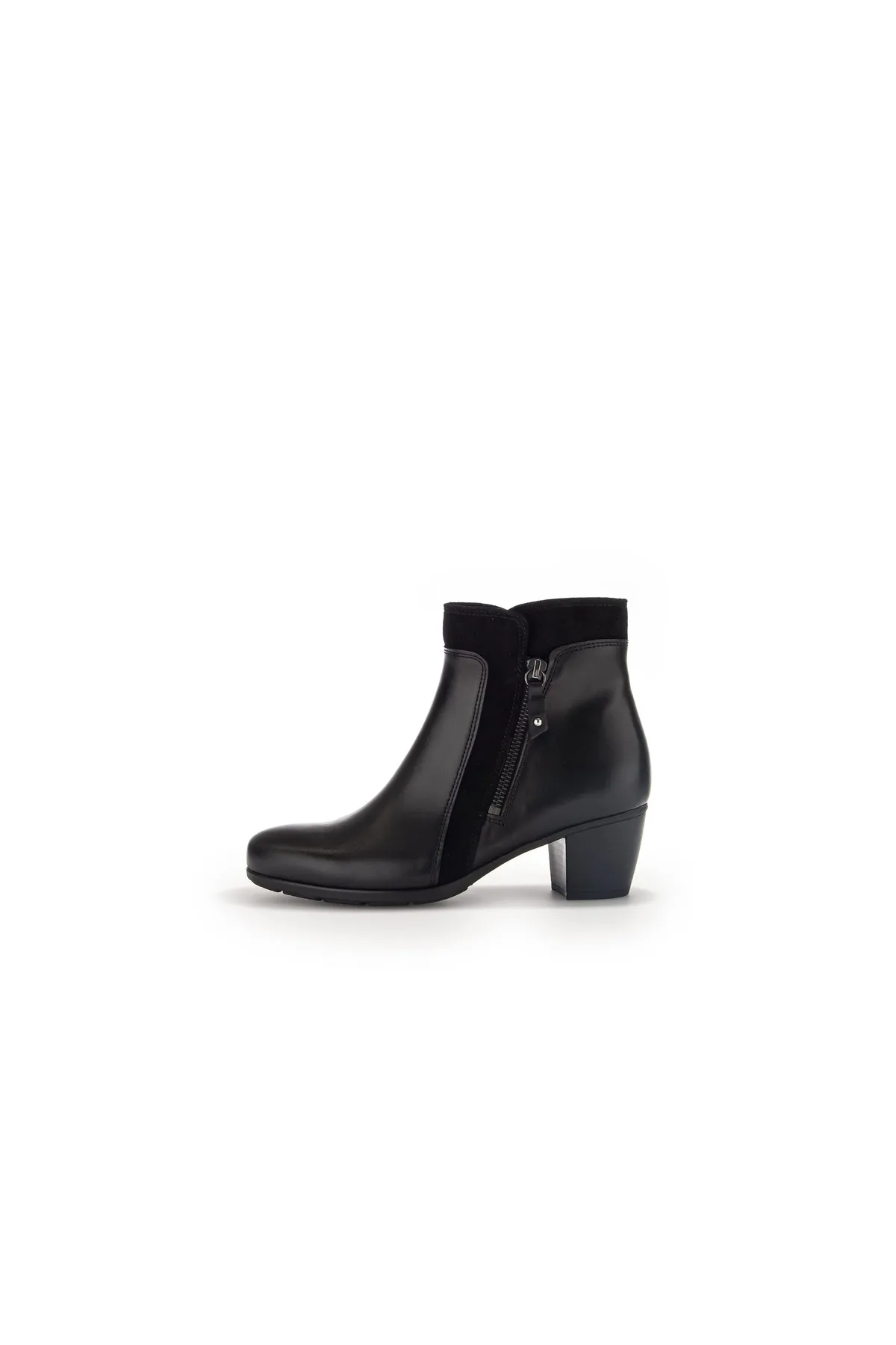 GABOR  Stiefelette - Schwarz - Blockabsatz