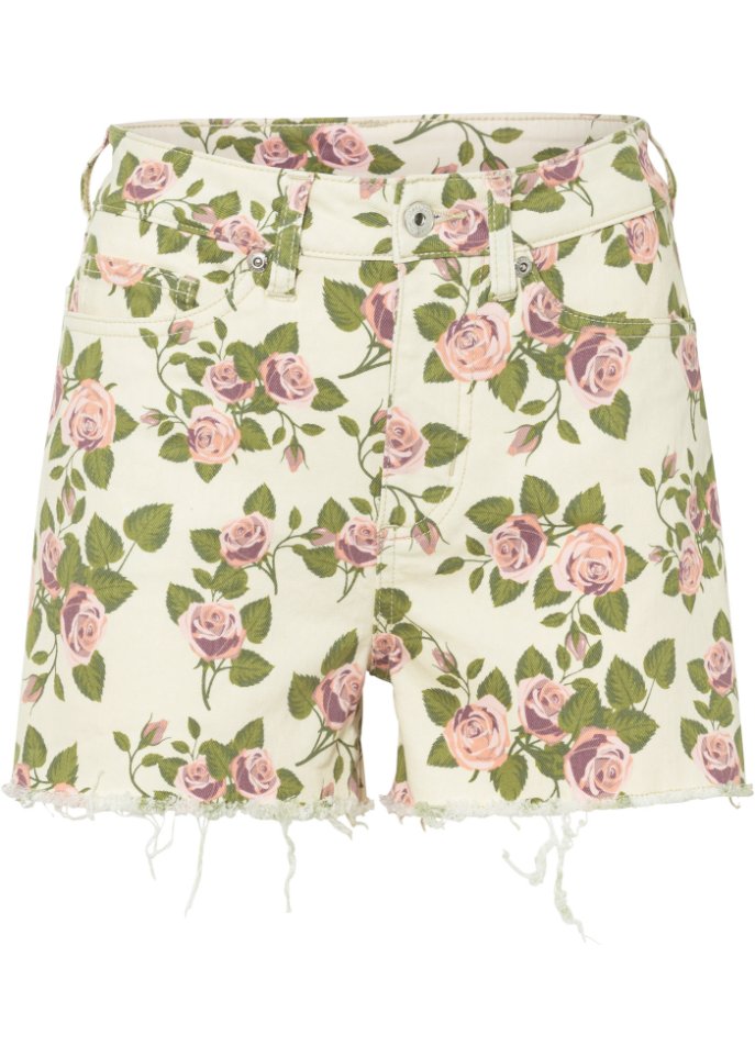 Shorts mit Blumenmuster
