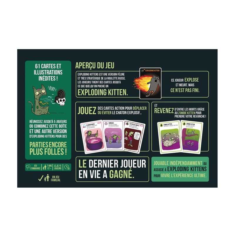 Zombie Kittens, Exploding kittens