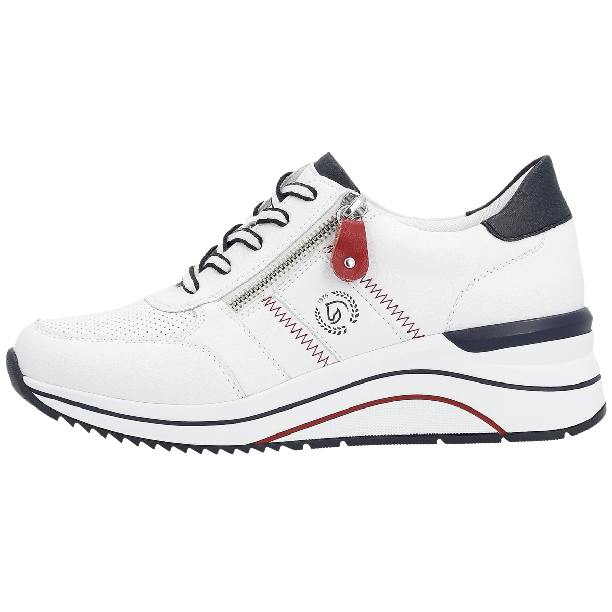 Remonte D0T04 Sneaker Low weiss