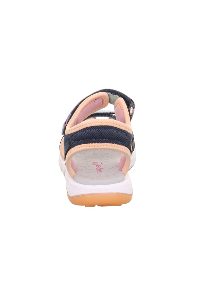 superfit Sandale PEBBLES in Blau/Orange günstig kaufen