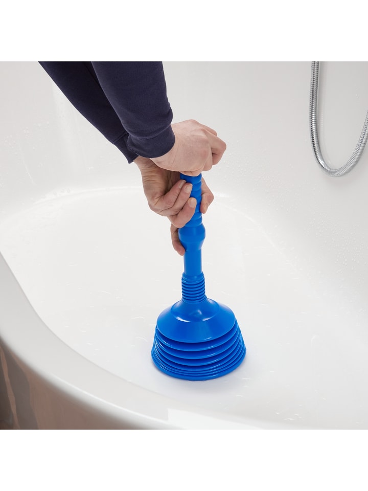 relaxdays Pümpel-Saugglocke in Blau günstig kaufen onesize