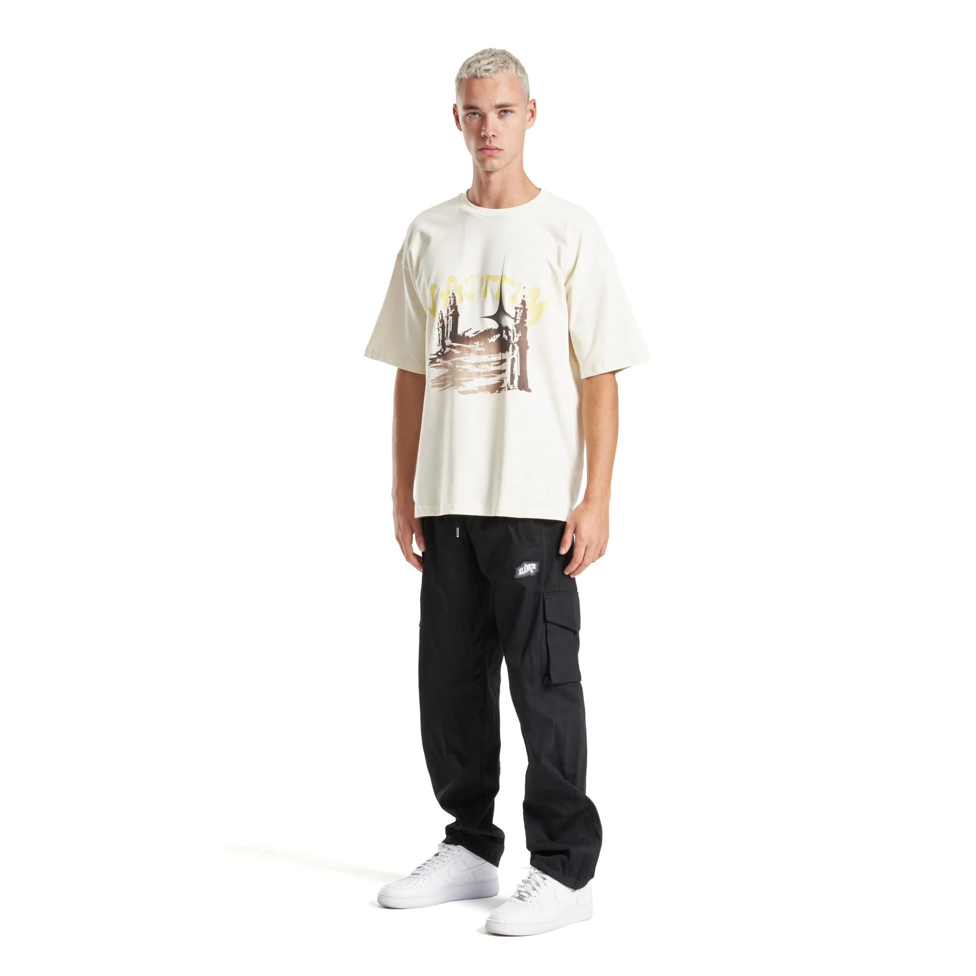 Cream Shooting Stars T-shirt