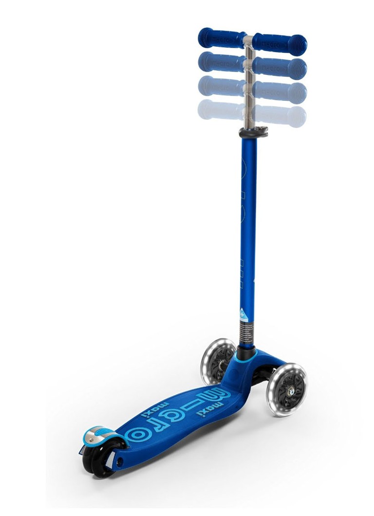 Micro Step Maxi Deluxe Scooter mit LED-Beleuchtung in den Rädern