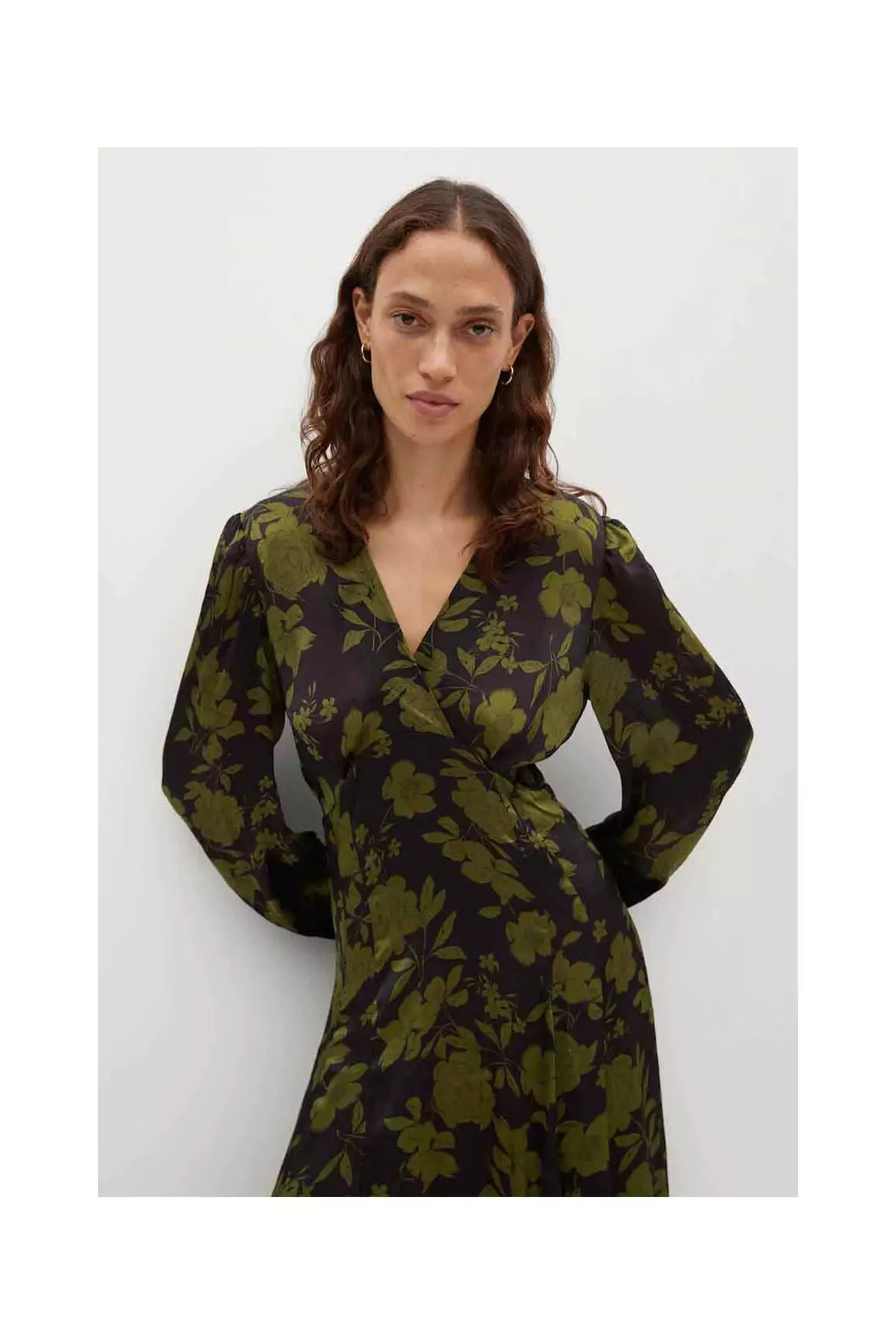 Mango Robes Longues Femme couleur beige