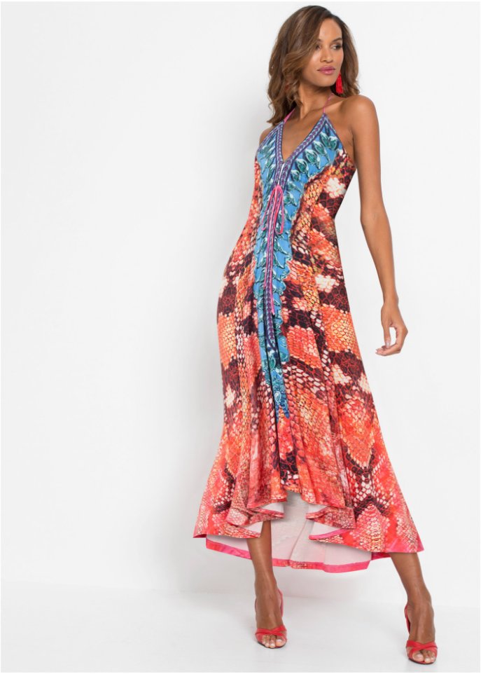 Kleid mit Schlangenprint