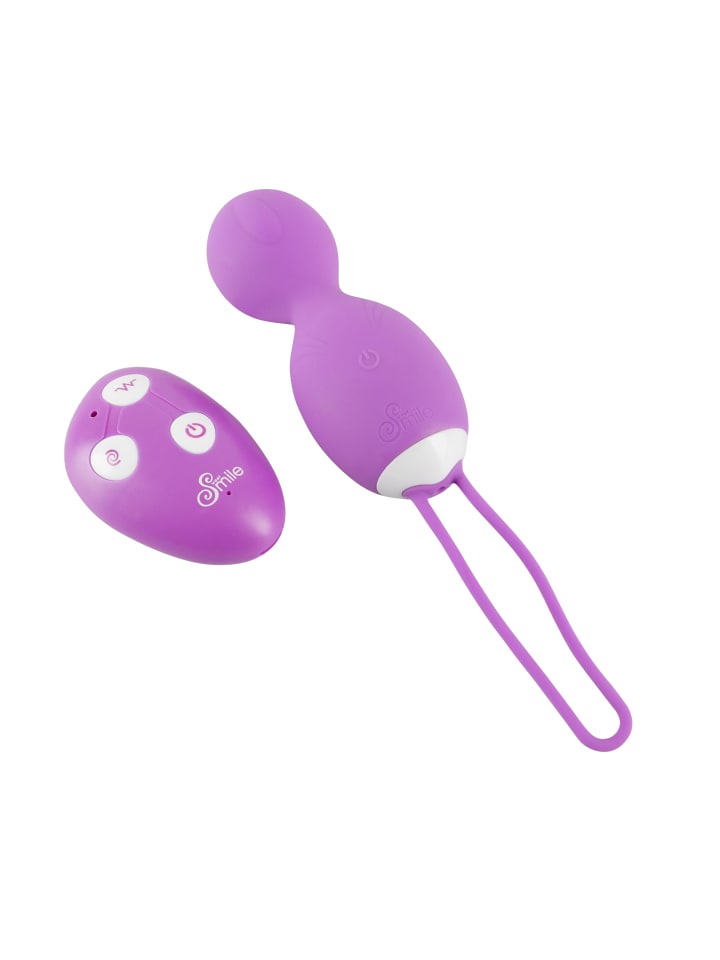 Sweet Smile Vibrokugeln RC Rotating Love Ball in lila günstig kaufen 16 cm