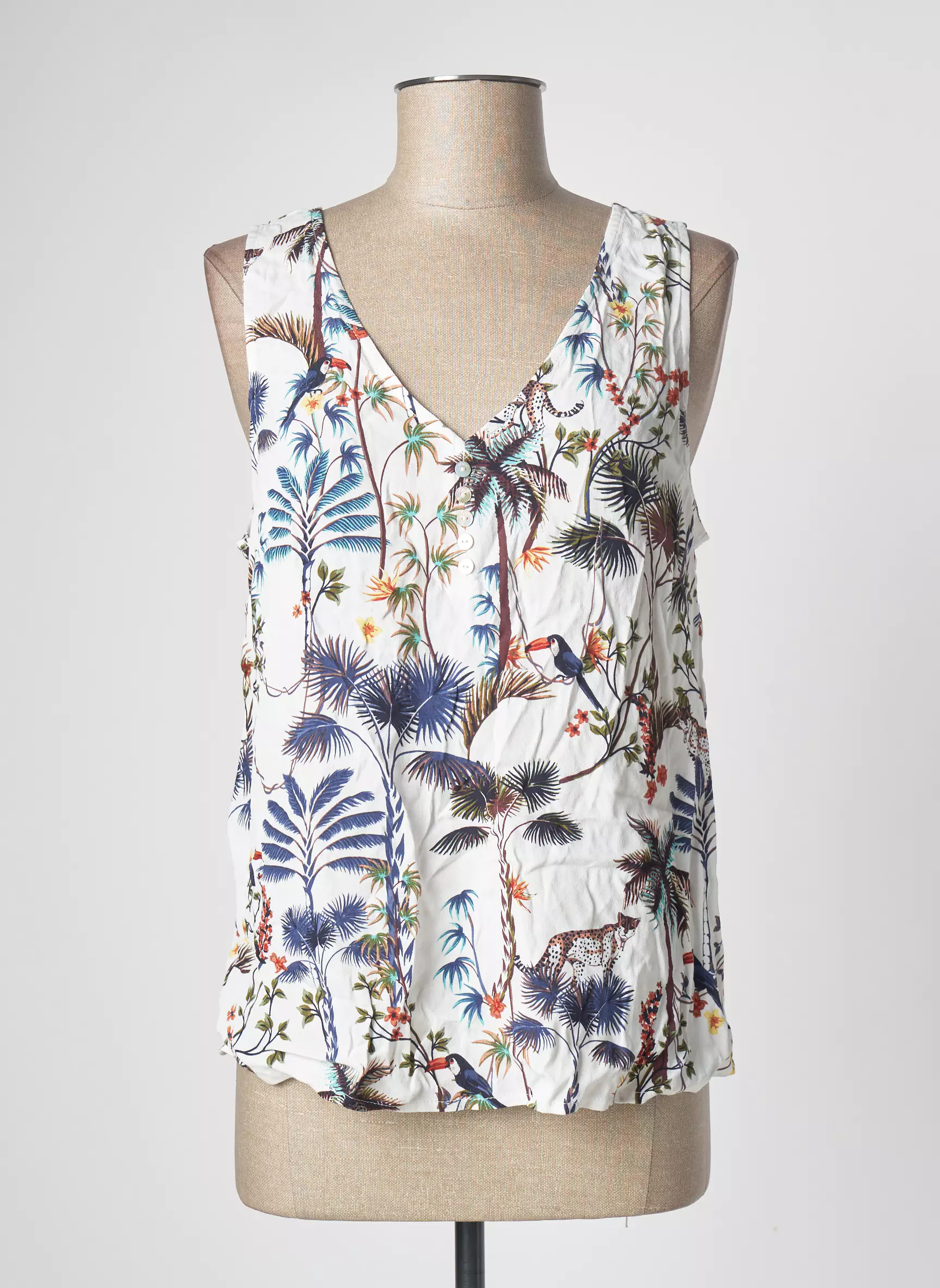 S Oliver Tops Femme couleur blanc