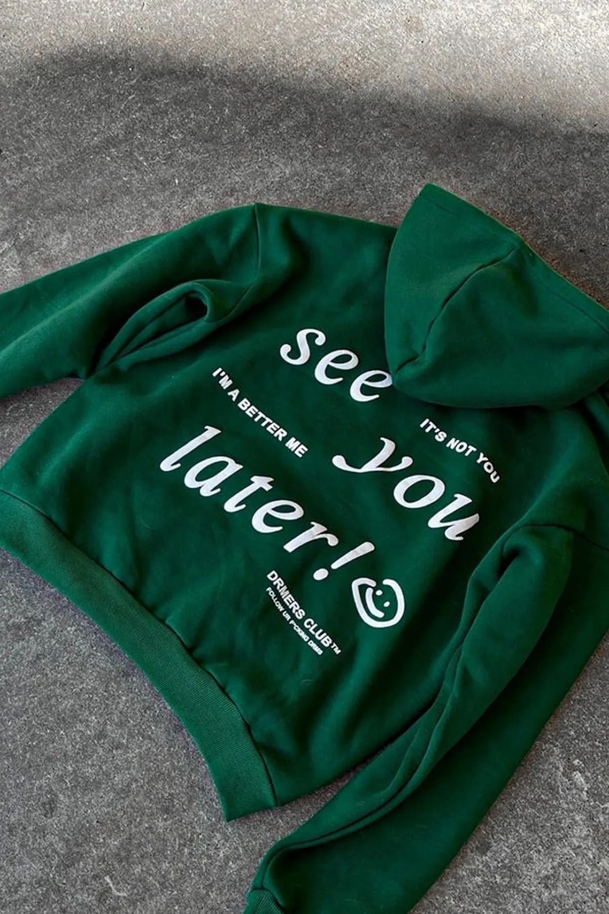 MODAGEN  Unisex Nefti Green Oversize-Sweatshirt aus 100 % Baumwolle