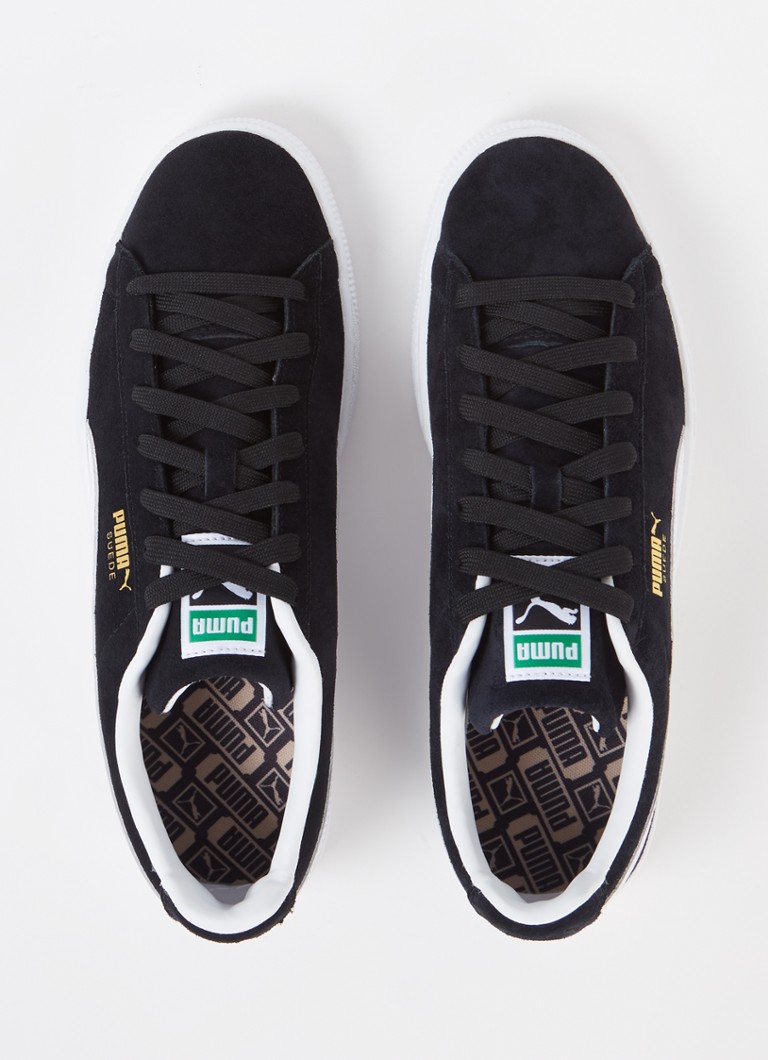 Puma Suede Sneaker mit Lederdetails
