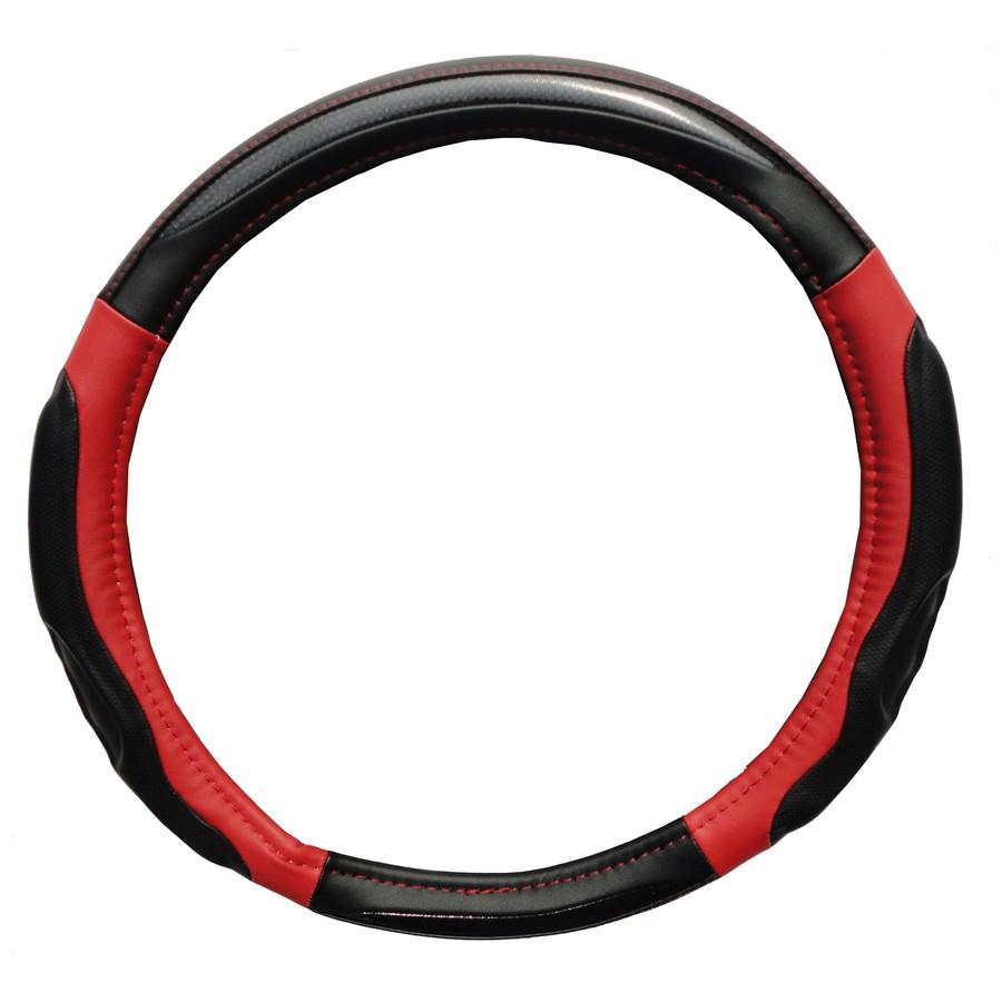 Lenkradhülle Carbon, rot - ATU